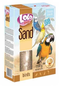 Песок для птиц с ракушками